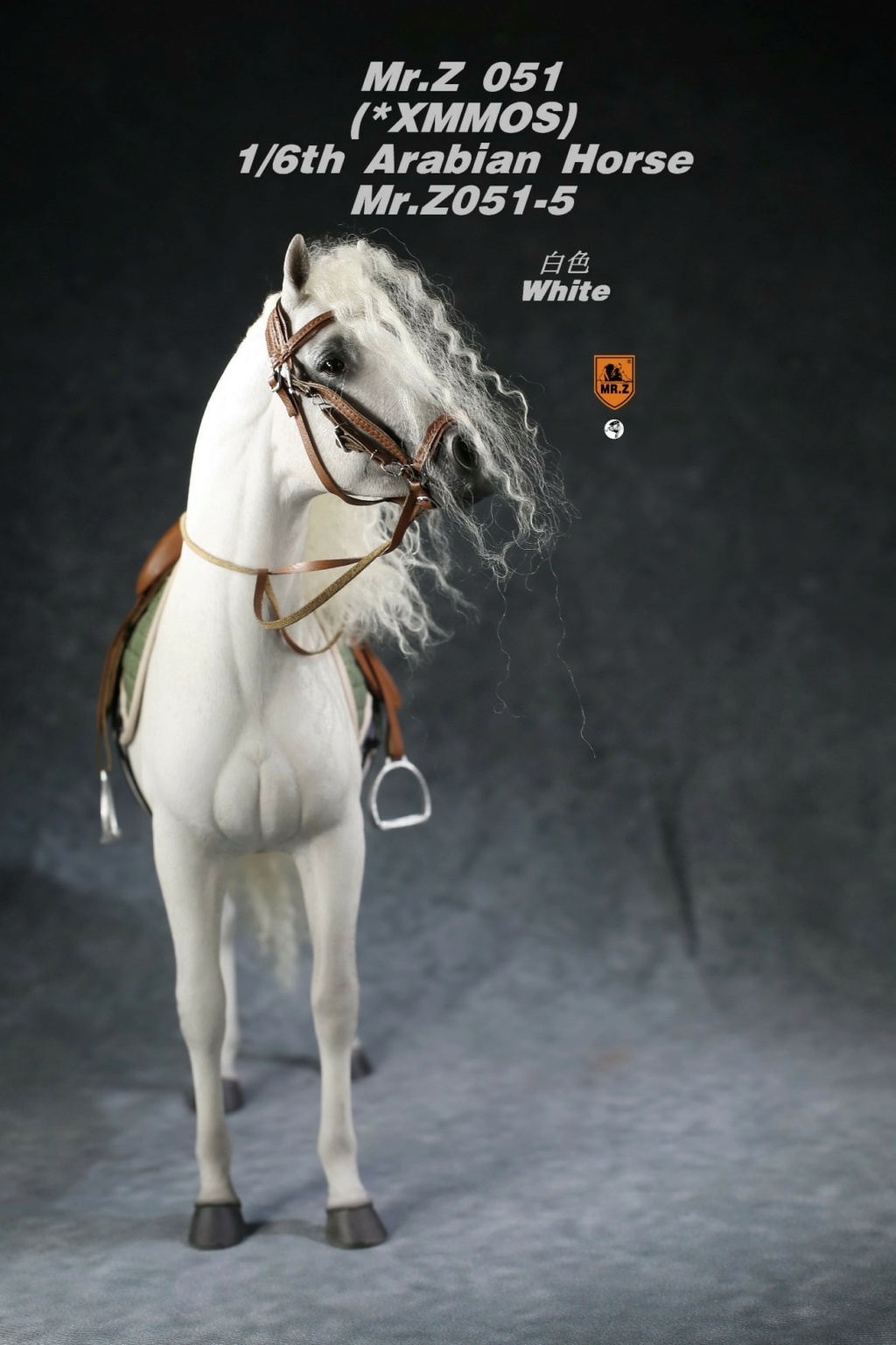 Accessory - NEW PRODUCT: Mr. Z: 1/6 Imitation Animal No. 51-Arabian Horse-Full set of 5 colors 20334510