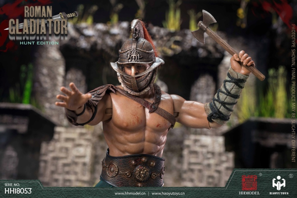 HaoyuToys - NEW PRODUCT: HHMODEL & HAOYUTOYS: 1/6 Imperial Legion Series - Roman Gladiator [God of War Edition] HH18052 & [Hunt Edition] HH18053 20340511