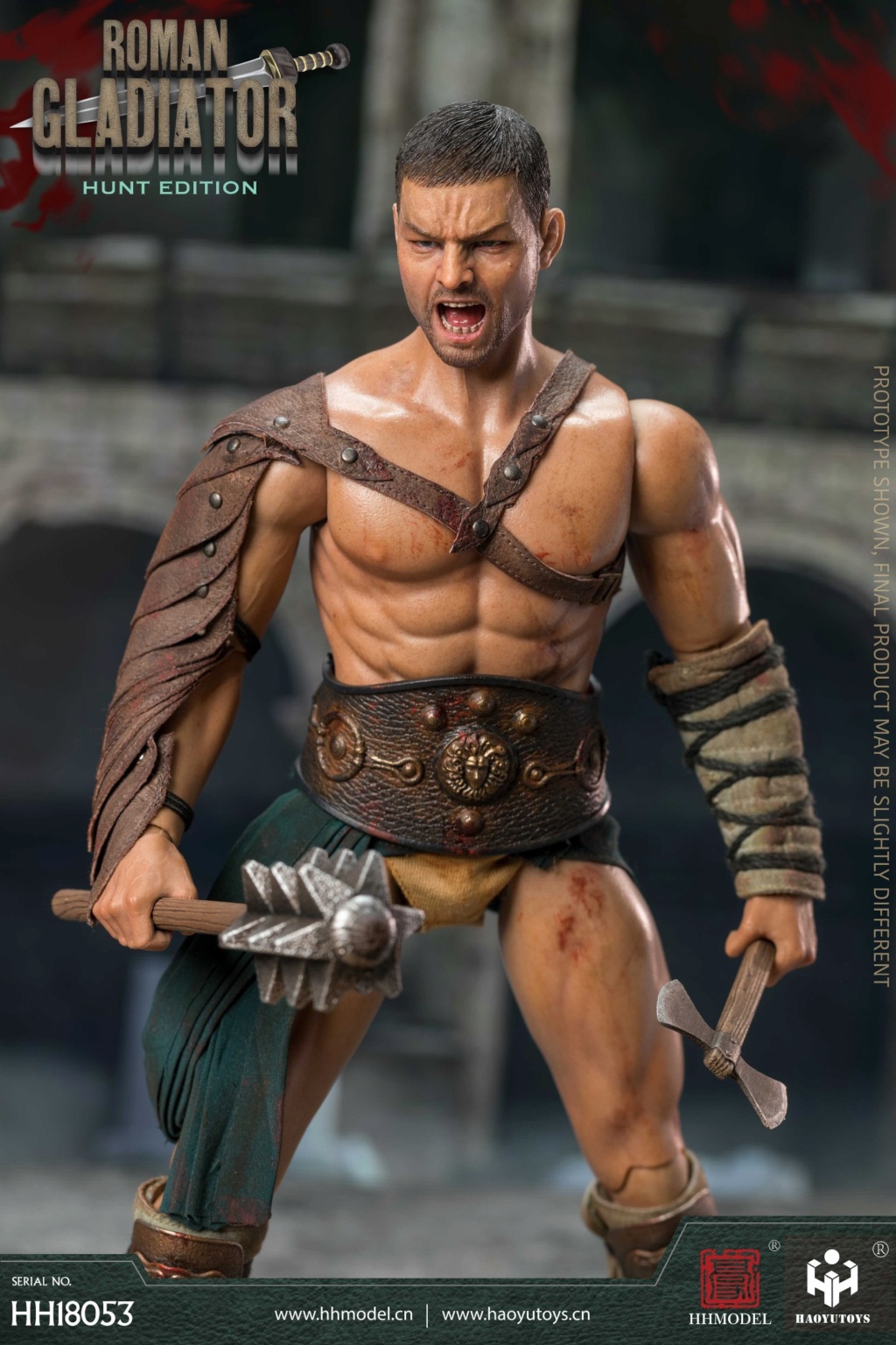 Historical - NEW PRODUCT: HHMODEL & HAOYUTOYS: 1/6 Imperial Legion Series - Roman Gladiator [God of War Edition] HH18052 & [Hunt Edition] HH18053 20341810
