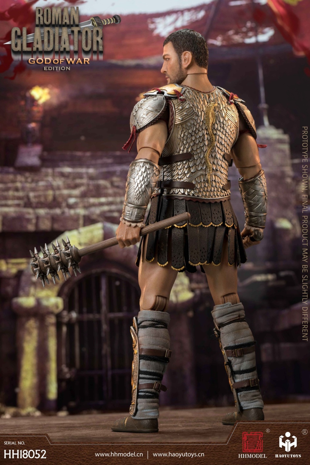 HaoyuToys - NEW PRODUCT: HHMODEL & HAOYUTOYS: 1/6 Imperial Legion Series - Roman Gladiator [God of War Edition] HH18052 & [Hunt Edition] HH18053 20385612