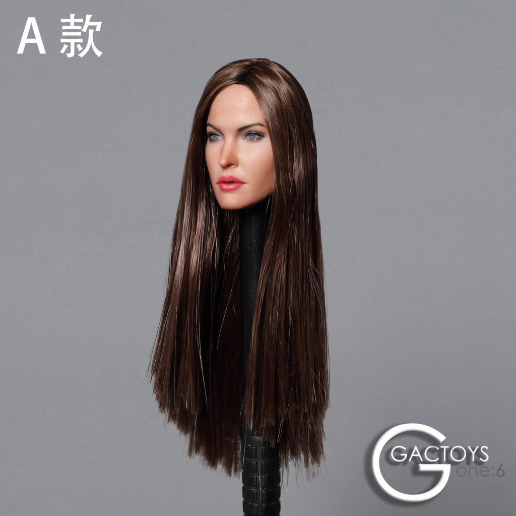 NEW PRODUCT: GACTOYS: 1/6 European beauty head carving [A, B, C three models] [GC029] 20431610