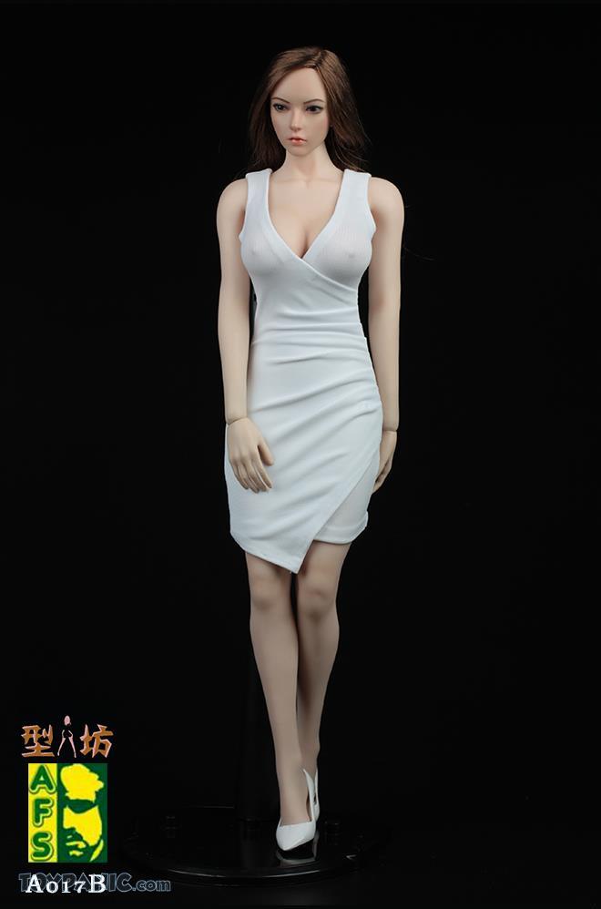 NEW PRODUCT: AFS: 1/6 Woman Sleeveless Dress Suit (5 color options) 20820216