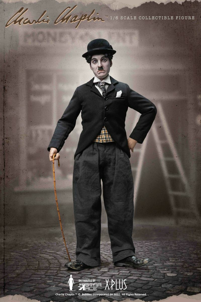 NEW PRODUCT: Star Ace Toys: My Favorite Movie Series - Charlie Chaplin 1/6 Scale Action Figure SA0109, 3 Costume Sets, & 3 Accessory Sets (SA0110 B-)G 21017