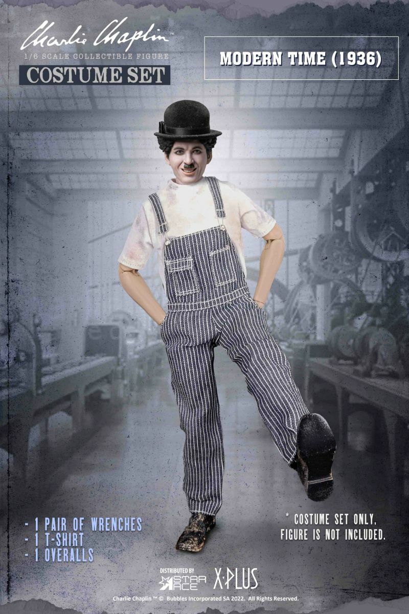 NEW PRODUCT: Star Ace Toys: My Favorite Movie Series - Charlie Chaplin 1/6 Scale Action Figure SA0109, 3 Costume Sets, & 3 Accessory Sets (SA0110 B-)G 21018