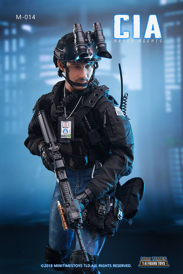 male - NEW PRODUCT: Mini Times Toys 1/6th scale CIA (Central Intelligence Agency) Operative 12-inch figure 2103