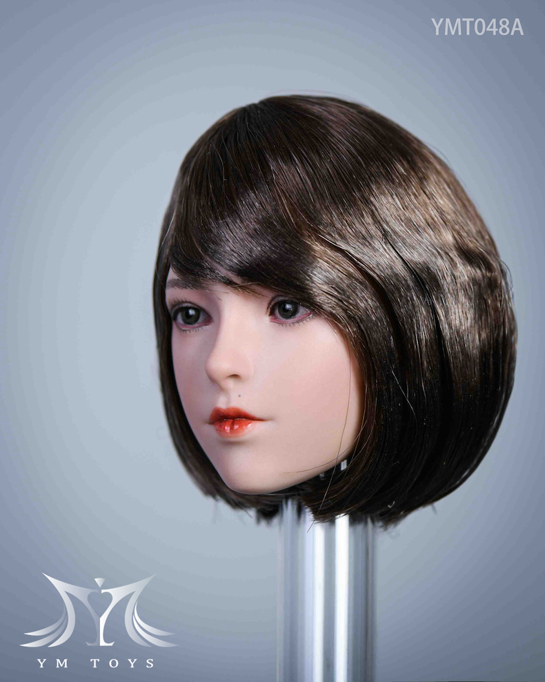 female - NEW PRODUCT: YMToys: 1/6 hair transplant female head carving YMT048 Huier 21035211