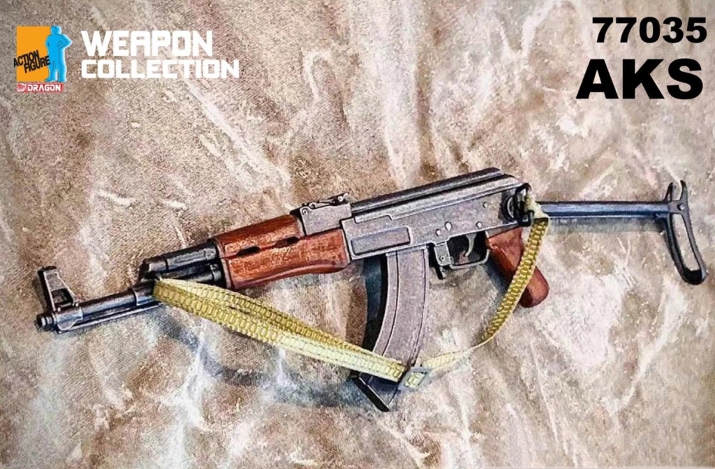 AKS - NEW PRODUCT: DML: 1/6 Soviet AK-47 & AKS Automatic Rifle Two [#77026, 77035] 21061010
