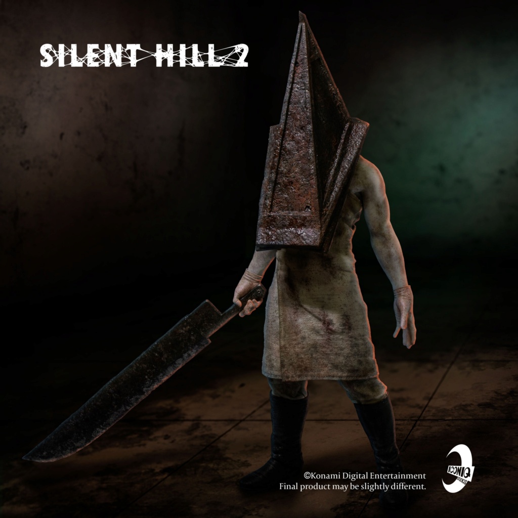 IconiqStudios - NEW PRODUCT: ICONIQ Studios: IQGS03 1/6 Scale Silent Hill 2: Red Pyramid Thing & IQGS02 Bubble Head Nurse 21090