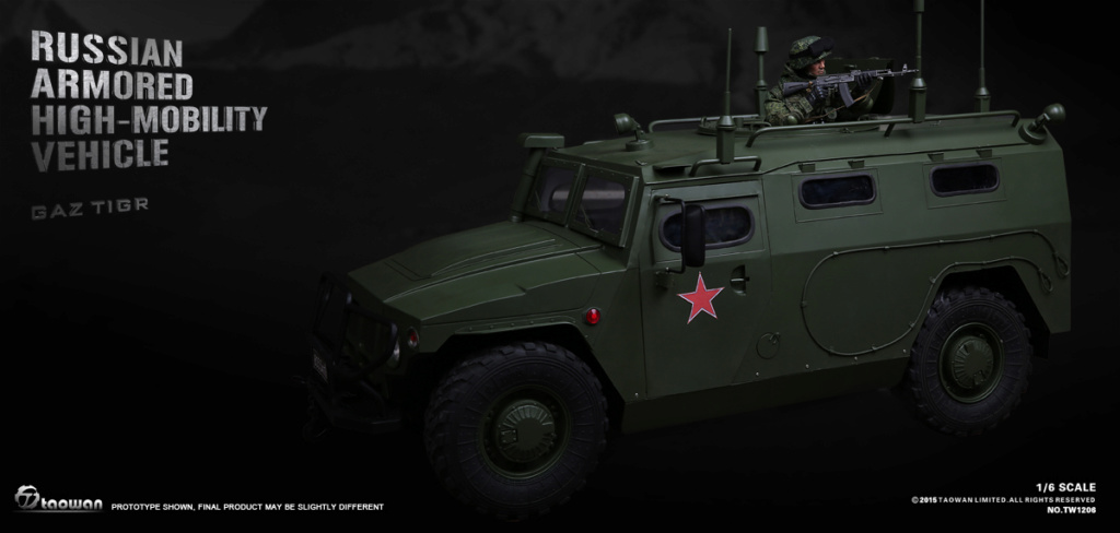 russian - NEW PRODUCT: [GT-1206] 1/6 RUSSIAN ARMORED HIGH-MOBILITY VEHICLE by GO-TRUCK 211