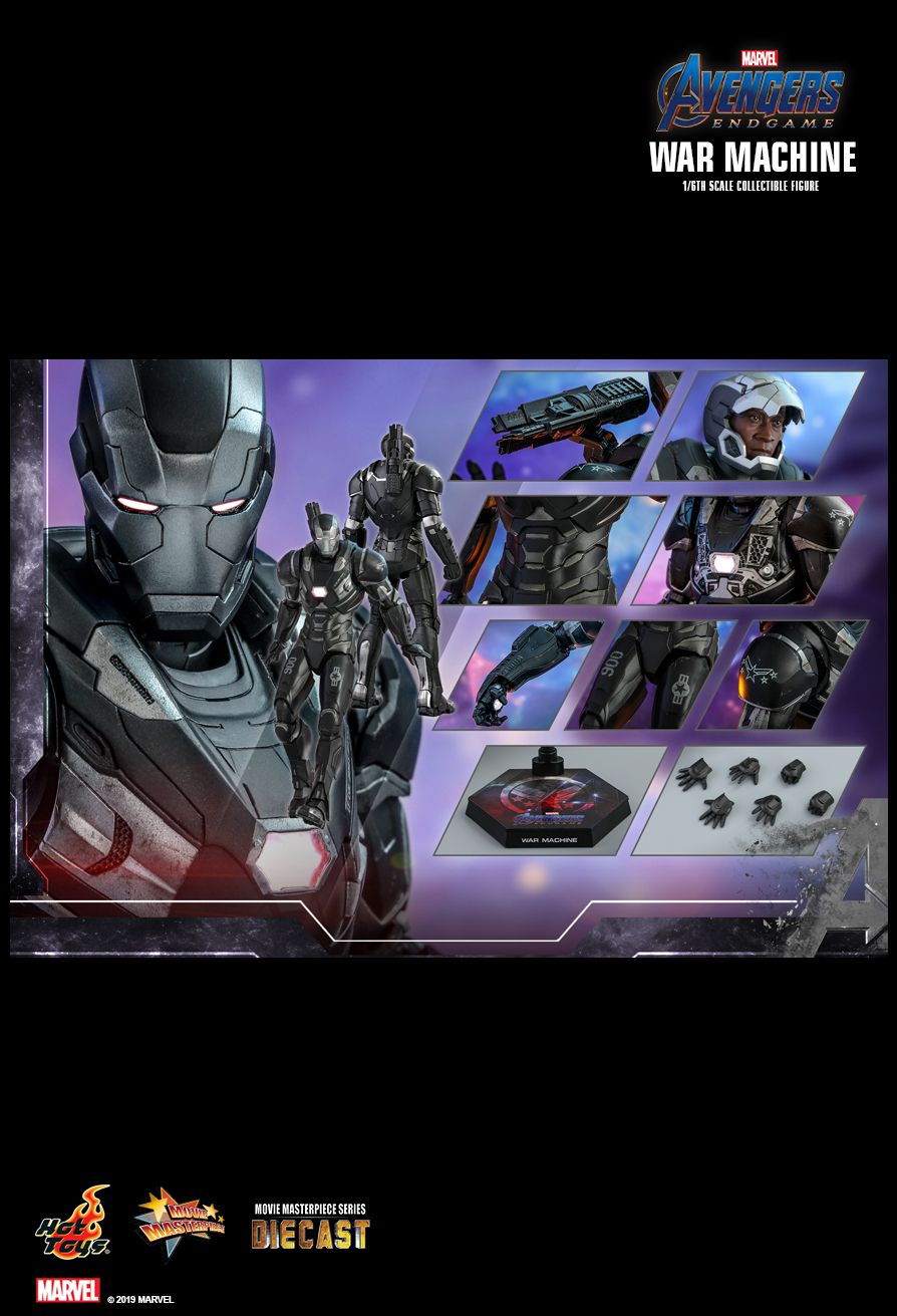 HotToys - NEW PRODUCT: HOT TOYS: AVENGERS: ENDGAME WAR MACHINE 1/6TH SCALE COLLECTIBLE FIGURE 21108