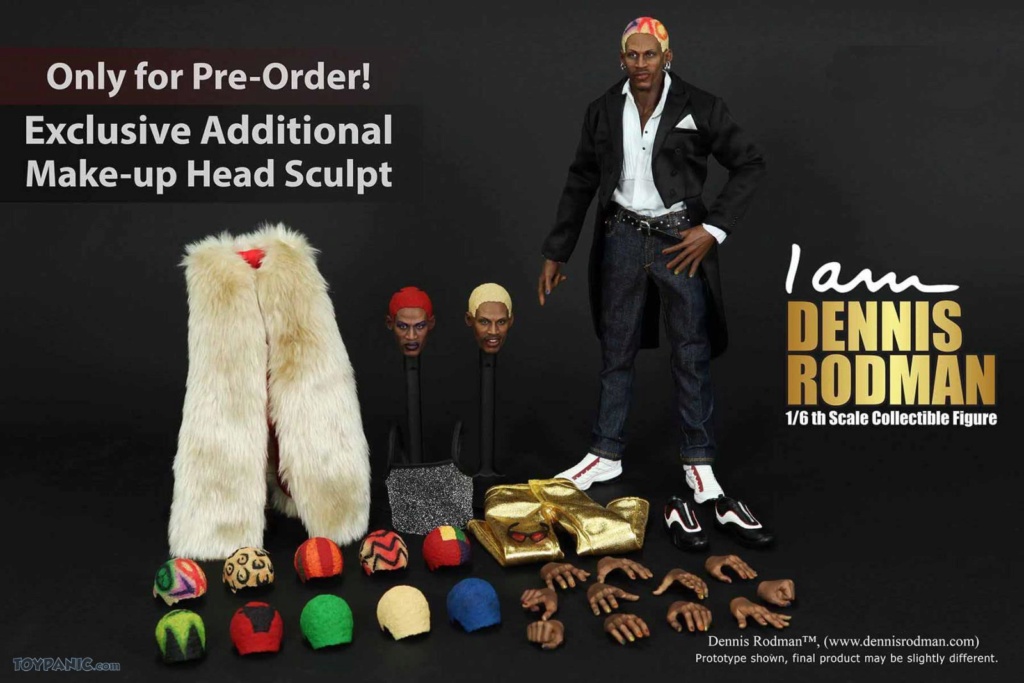 AfricanAmerican - NEW PRODUCT: NEXT STUDIO: 1/6 Limited Edition Dennis Rodman Action Figure 21120122