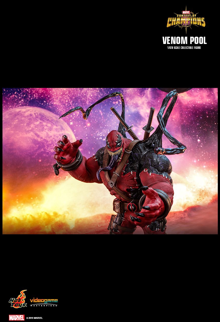 VenomPool - NEW PRODUCT: HOT TOYS: MARVEL CONTEST OF CHAMPIONS VENOMPOOL 1/6TH SCALE COLLECTIBLE FIGURE 21121