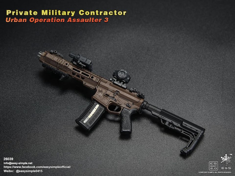 PMC - NEW PRODUCT: Easy & Simple 26039 1/6 Scale PMC Urban Assaulter 3 21159