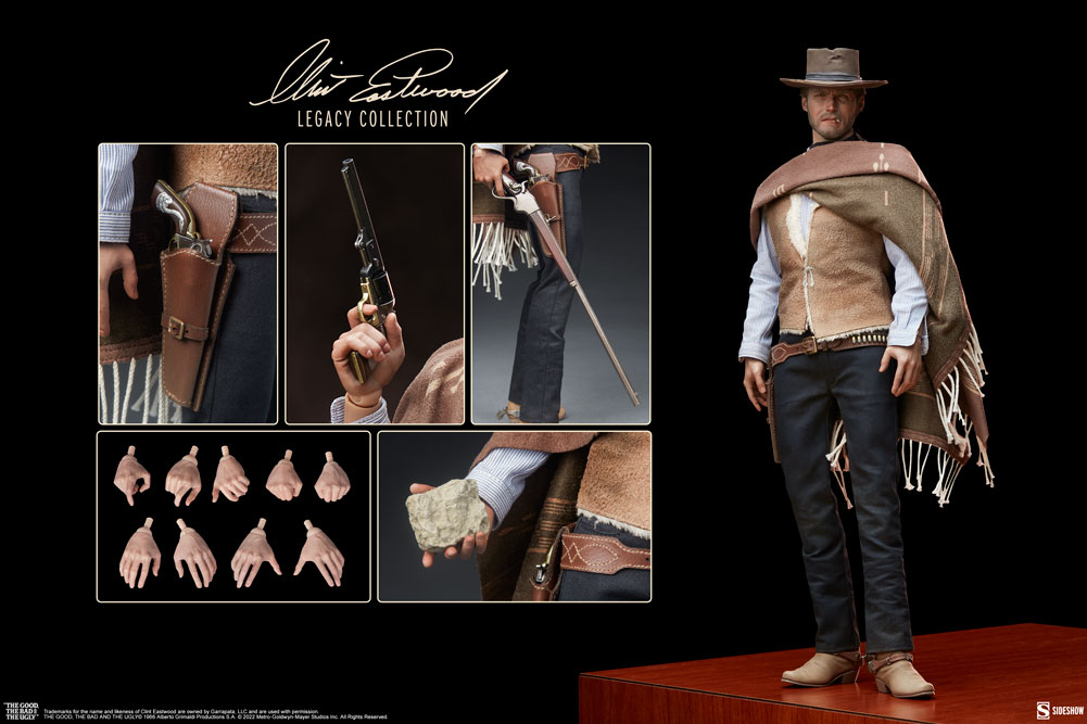 movie - NEW PRODUCT: Sideshow Collectibles: The Man With No Name Sixth Scale Figure 21216