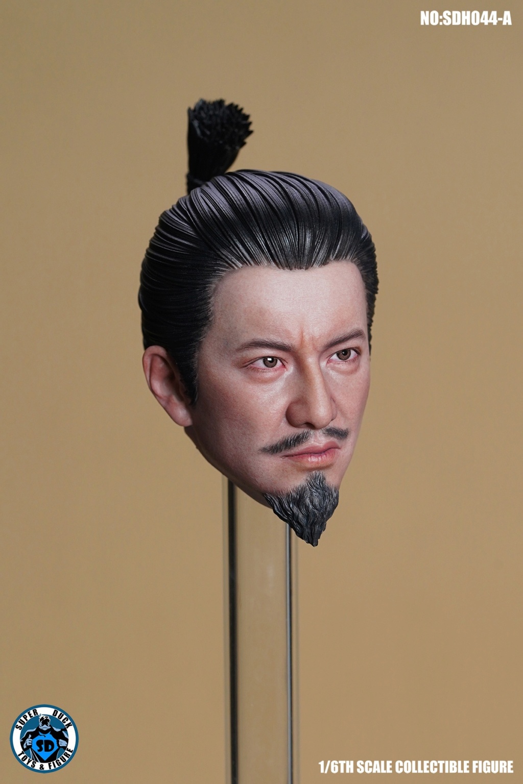 NEW PRODUCT: Super Duck: 1/6 Japanese samurai head carving (SDH044-A version without neck, SDH044-B version with neck) 21225012