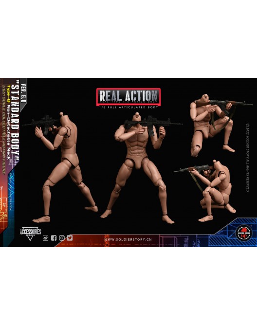 NEW PRODUCT: SOLDIER STORY #SSA-001/002/003 1/6 Ratio Standard -A/B Muscle Enhancer -C Prime Body Lift 21425310