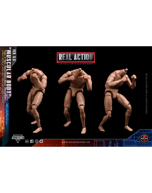 accessory - NEW PRODUCT: SOLDIER STORY #SSA-001/002/003 1/6 Ratio Standard -A/B Muscle Enhancer -C Prime Body Lift 21434911
