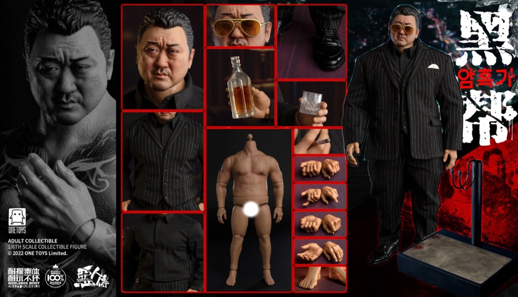 Onetoys - NEW PRODUCT: Worldbox & OneToys: 1/6 The Wicked Gangster Action Figure (Single or Double Figure) 21455110