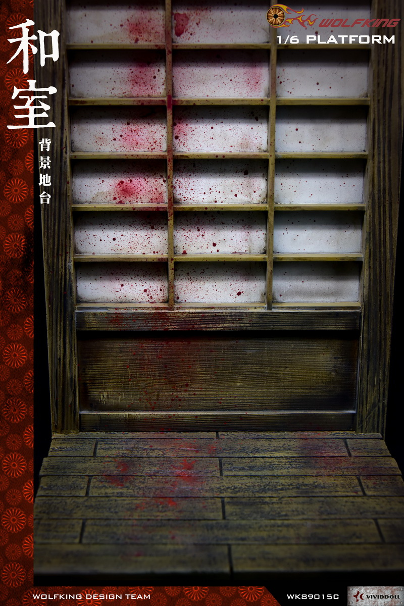 Wolfking - NEW PRODUCT: WOLFKING Plus: 1/6 Japanese style background platform doll accessories-WK89015C 21484810