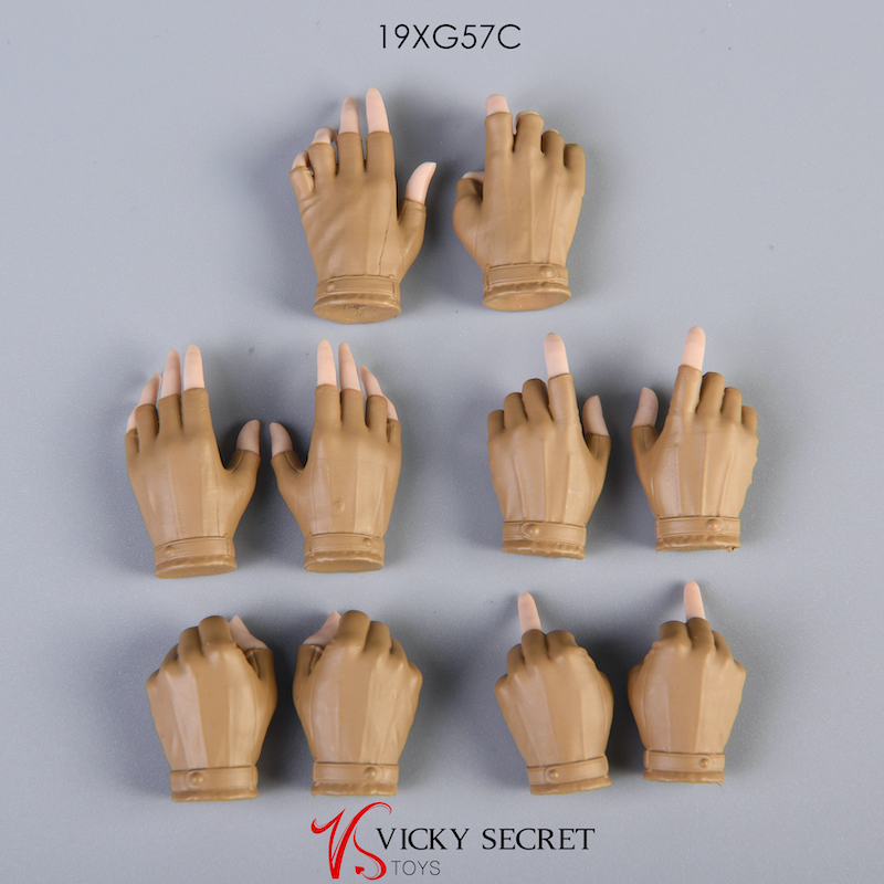 hands - NEW PRODUCT: VSTOYS 1/6 Naked hand / glove hand / half finger glove hand type PHICEN / TBleague encapsulated female body 21535011