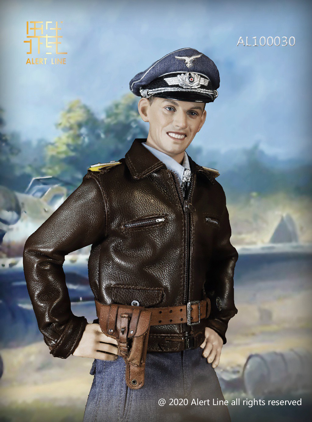 Historical - NEW PRODUCT: Alert Line game model: 1/6 WWII Luftwaffe Ace Pilot #AL100030- Update price and description 21592010