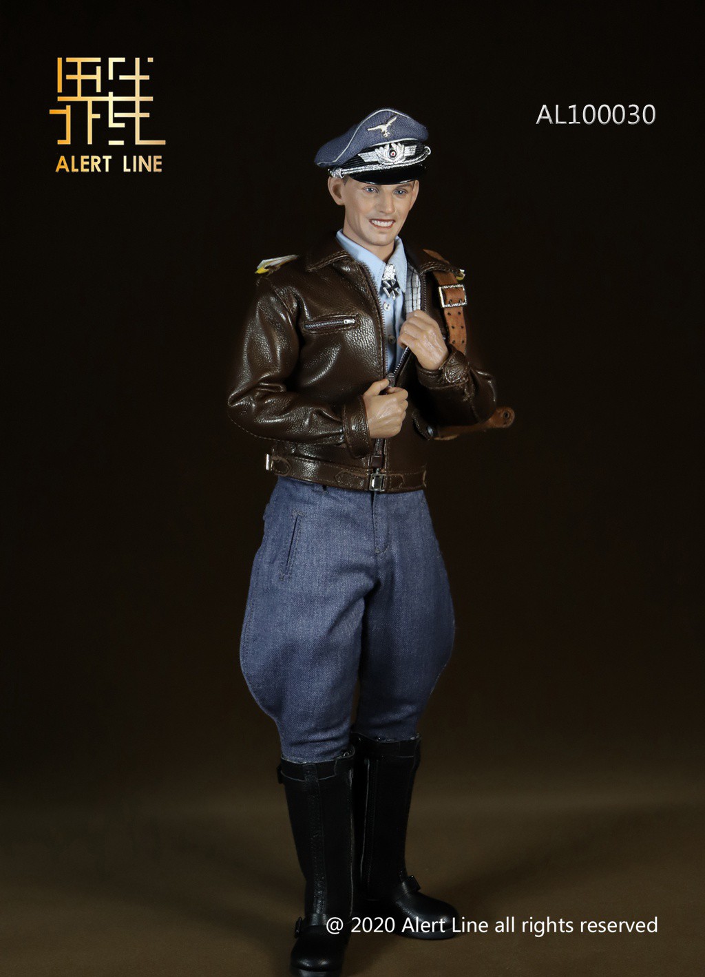 NEW PRODUCT: Alert Line game model: 1/6 WWII Luftwaffe Ace Pilot #AL100030- Update price and description 21594110