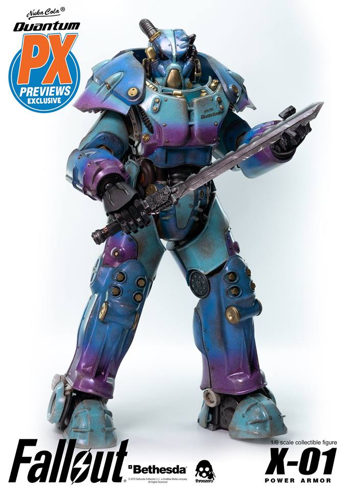 NEW PRODUCT: Three Zero Exclusive 1/6th scale X-01 "Quantum" Power Armor 14.5-inch Figure Set 2161