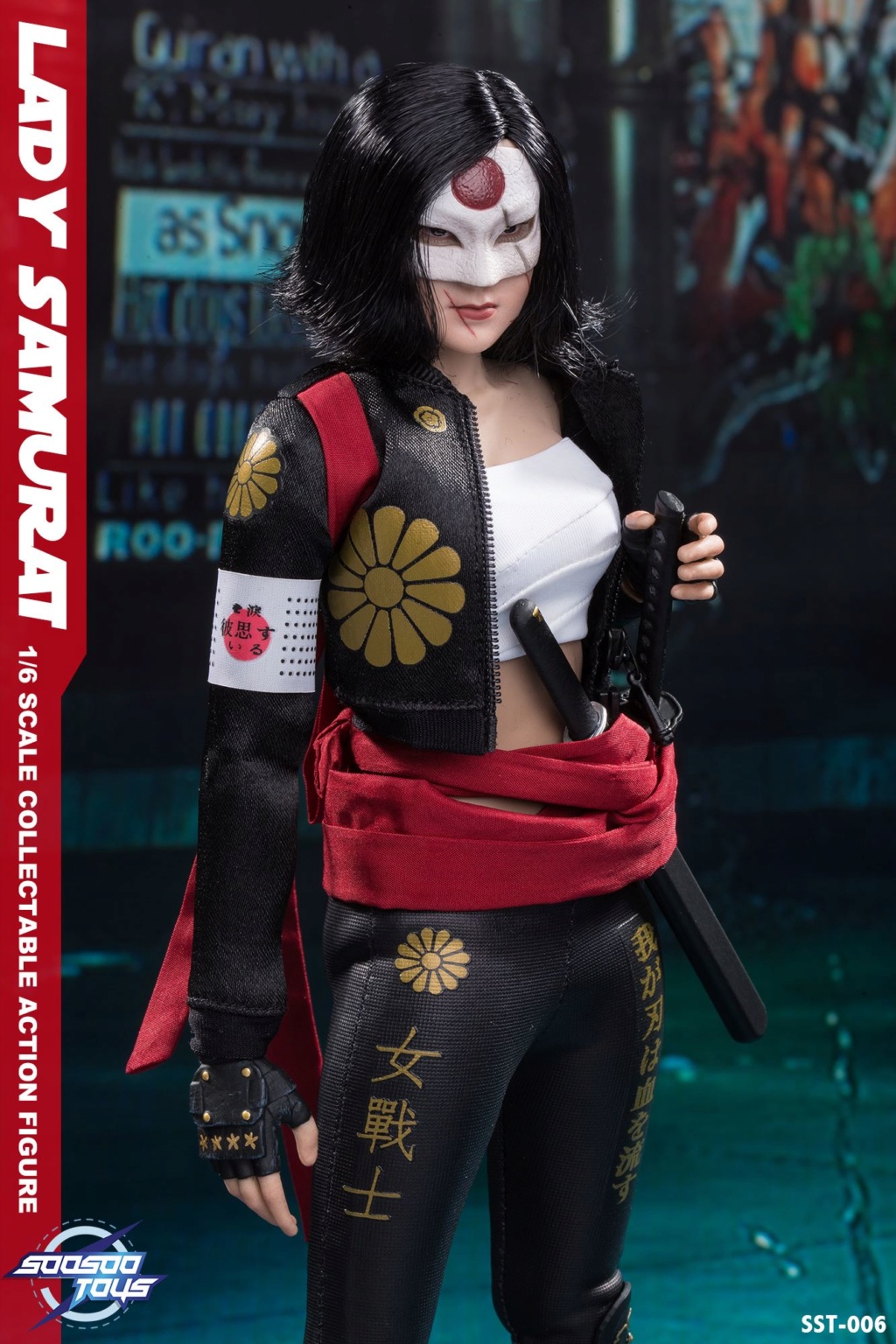LadySamurai - NEW PRODUCT: Soosootoys 1/6 scale collectible SST-006 Lady Samurai 2198
