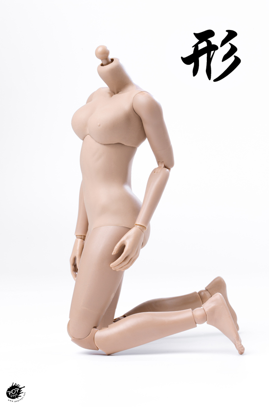 Body - NEW PRODUCT: POPTOYS: 1 / 6 shape series [modified version] high movable female body - 92003 & 4 joint / 92005 & 6 plastic 22010010