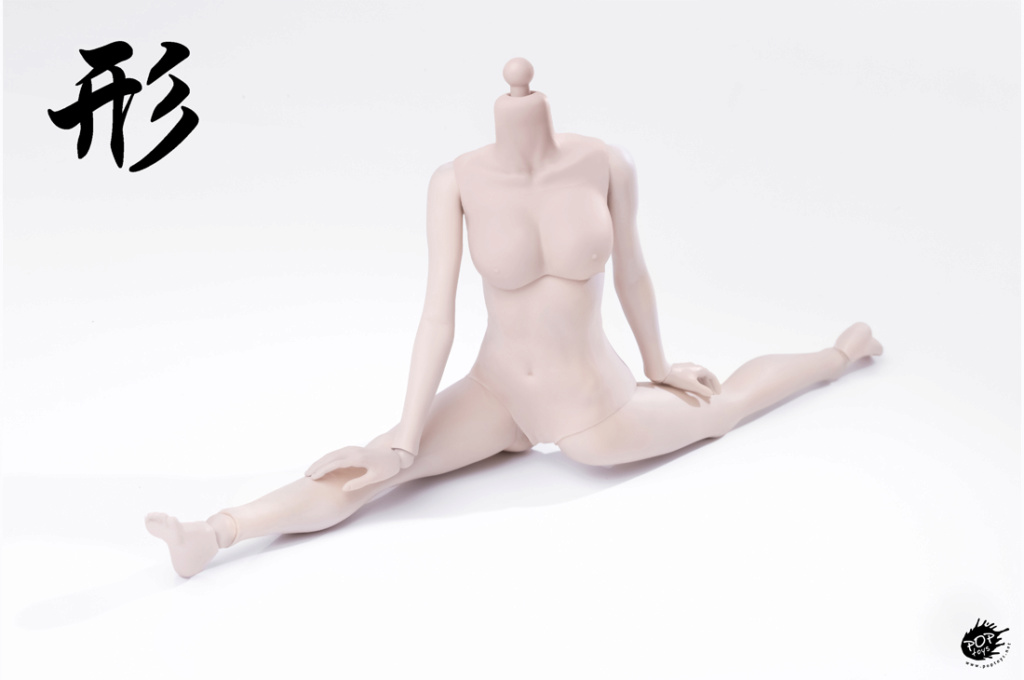 ModifiedShapeSeries - NEW PRODUCT: POPTOYS: 1 / 6 shape series [modified version] high movable female body - 92003 & 4 joint / 92005 & 6 plastic 22012012