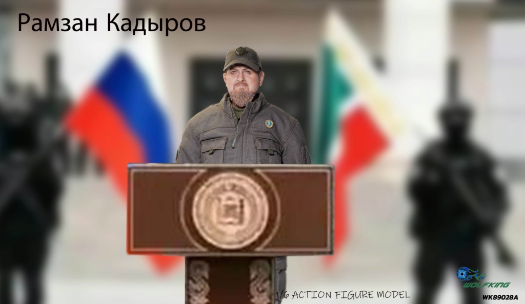 Kadyrov - NEW PRODUCT: WOLFKING: 1/6 President of Chechnya - Kadyrov Action Figure (WK-89028A) 22031811
