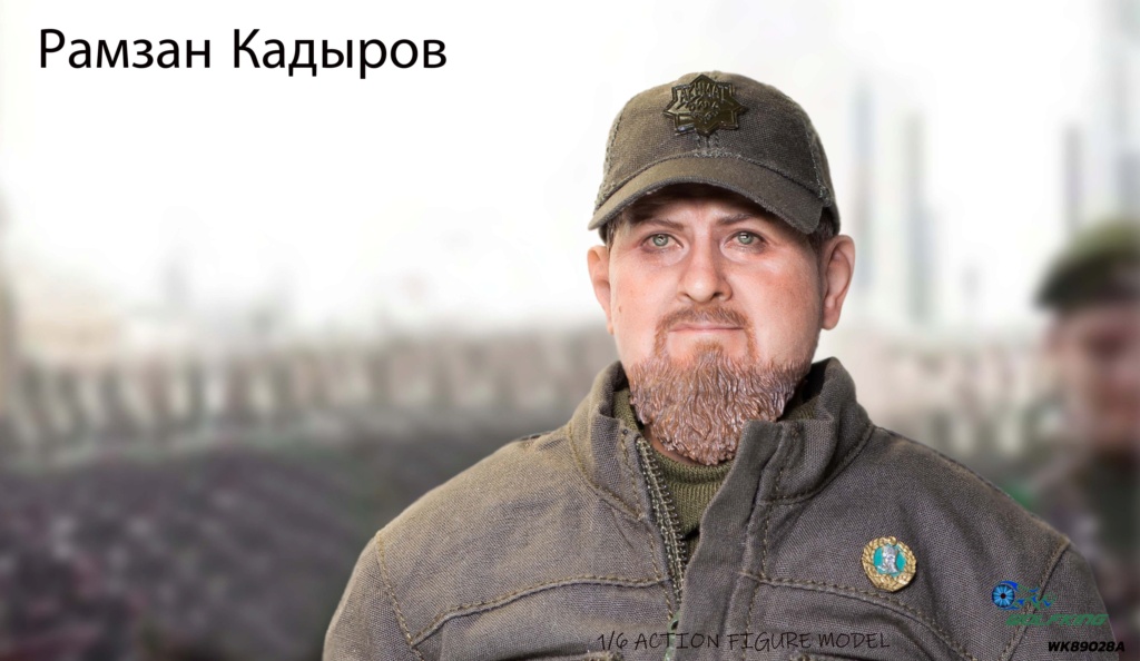 Kadyrov - NEW PRODUCT: WOLFKING: 1/6 President of Chechnya - Kadyrov Action Figure (WK-89028A) 22032410