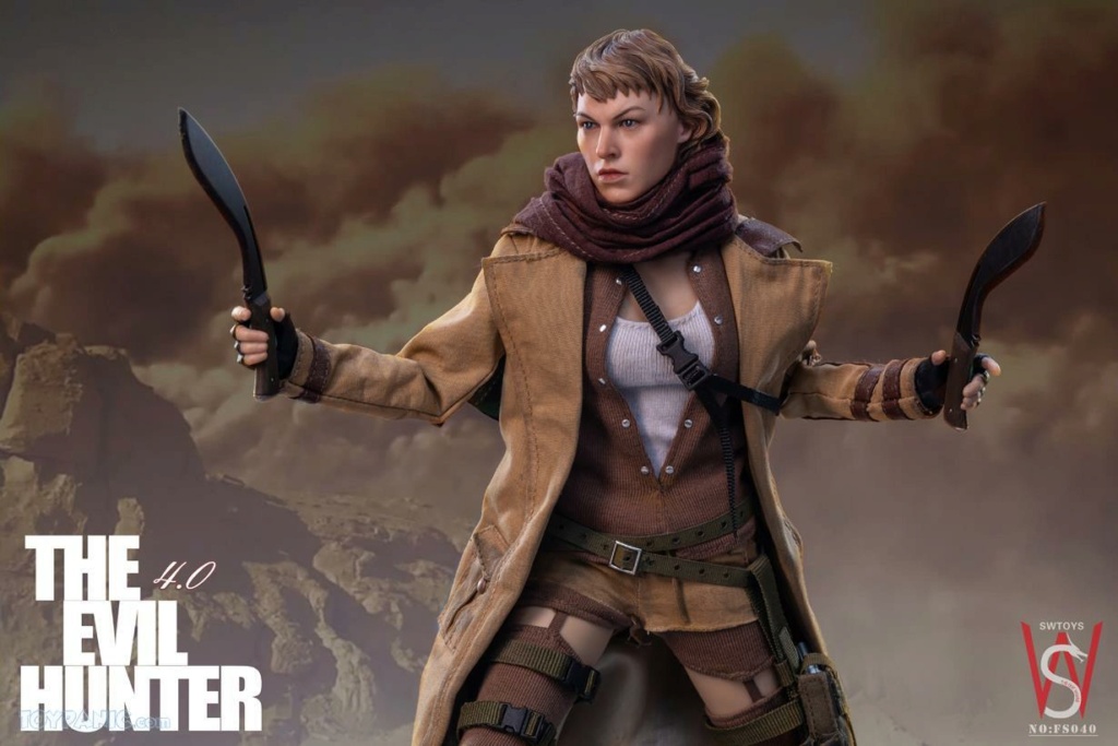 horror - NEW PRODUCT: SWToys: 1/6 scale Evil Hunter 4.0 Action Figure 22122022