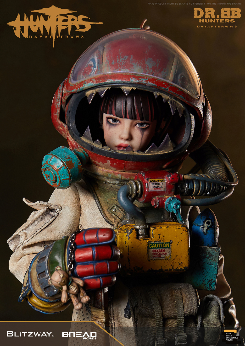 Sci-Fi - NEW PRODUCT: Blitzway: 1/6 scale HUNTERS : Day After WWlll: Dr.BB Action Figure 22128