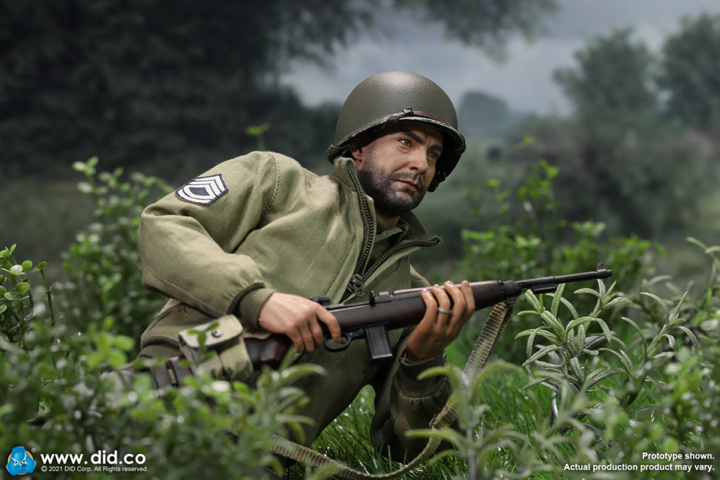 NEW PRODUCT: DiD: 1/6 scale A80150  WWII US 2nd Ranger Battalion Series 5 – Sergeant Horvath 22157