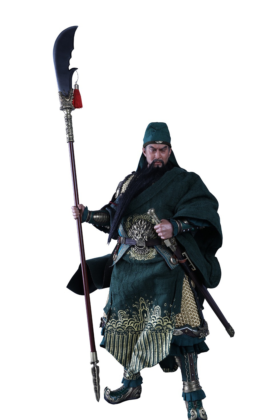 NEW PRODUCT: 303TOYS: 1/6 THREE KINGDOMS SERIES - MARQUIS GUAN YU YUNCHANG, GOD OF WAR (Pure Copper Yellow Wu Edition / Yellow Dragon Edition) RED RABBIT Horse 22160610