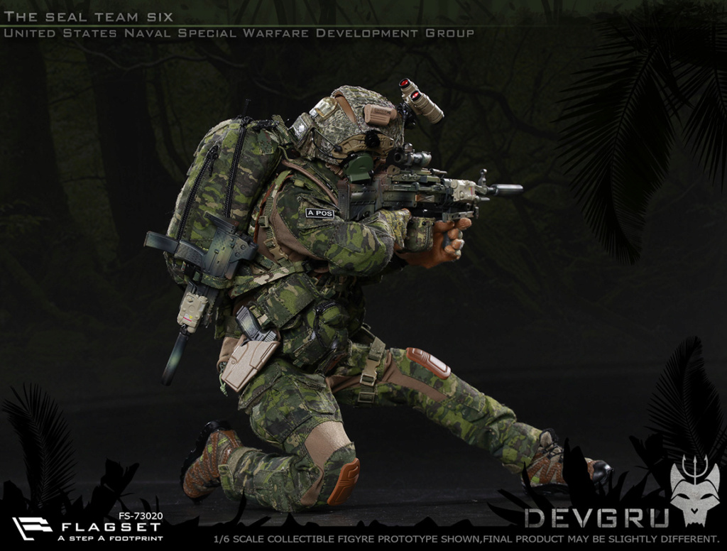 ModernMilitary - NEW PRODUCT: FLAGSET: 1/6 US Seal 6 Team DEVGRU - Jungle Dagger Action (#73020) 22172110