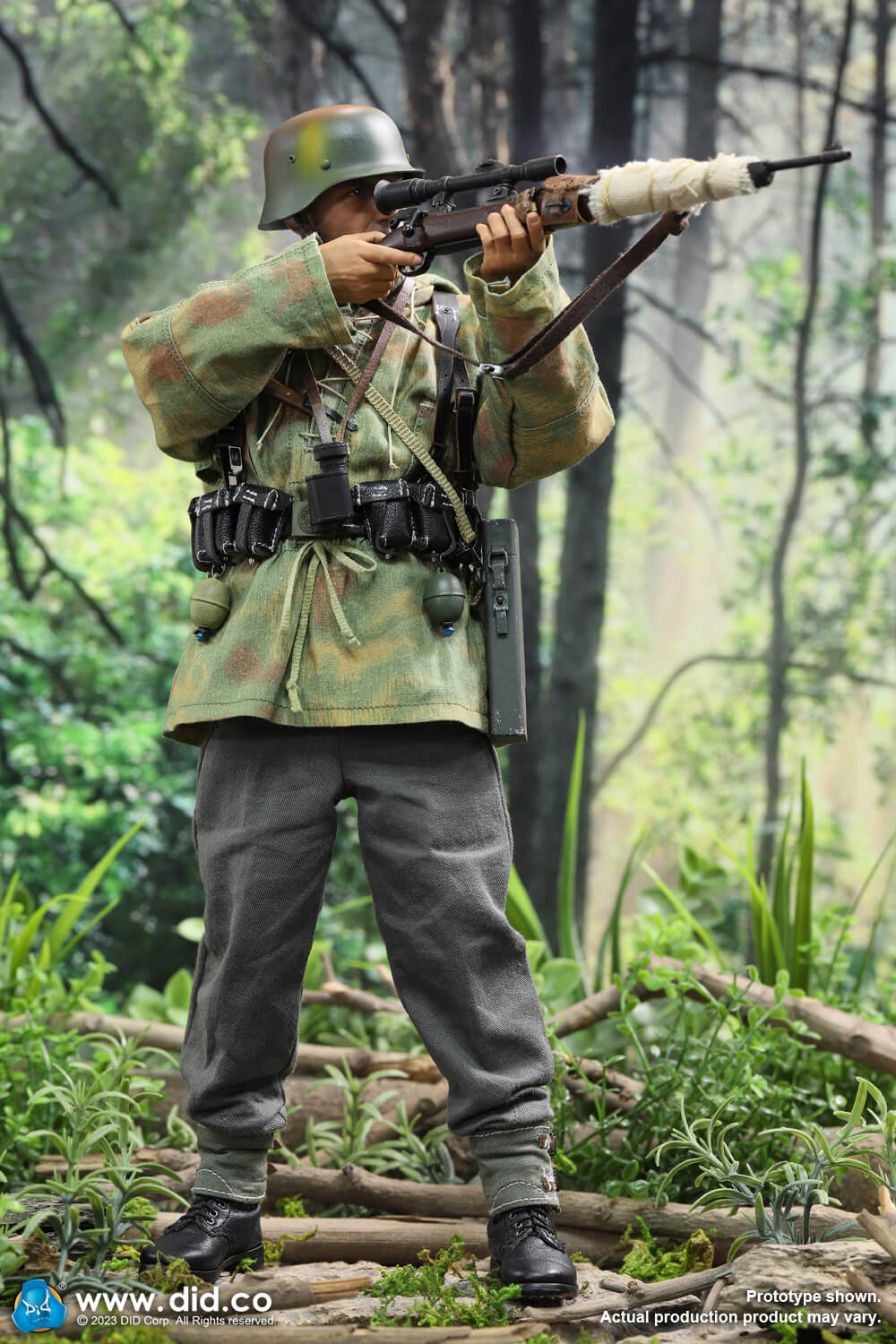 Male - NEW PRODUCT: DiD: D80163  WWII German Wehrmacht-Heer Sniper – Wolfgang 22221