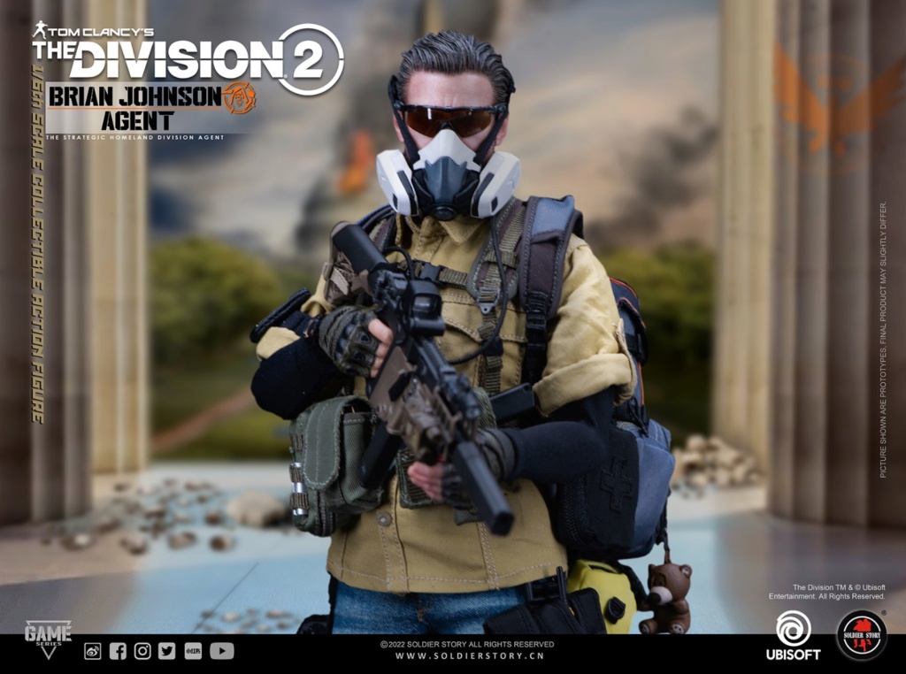 Agent - NEW PRODUCT: Soldierstory: 1/6 Tom Clancy's The Division 2 - Agent Brian Johnson Universal/Deluxe SSG-005/006 22224110