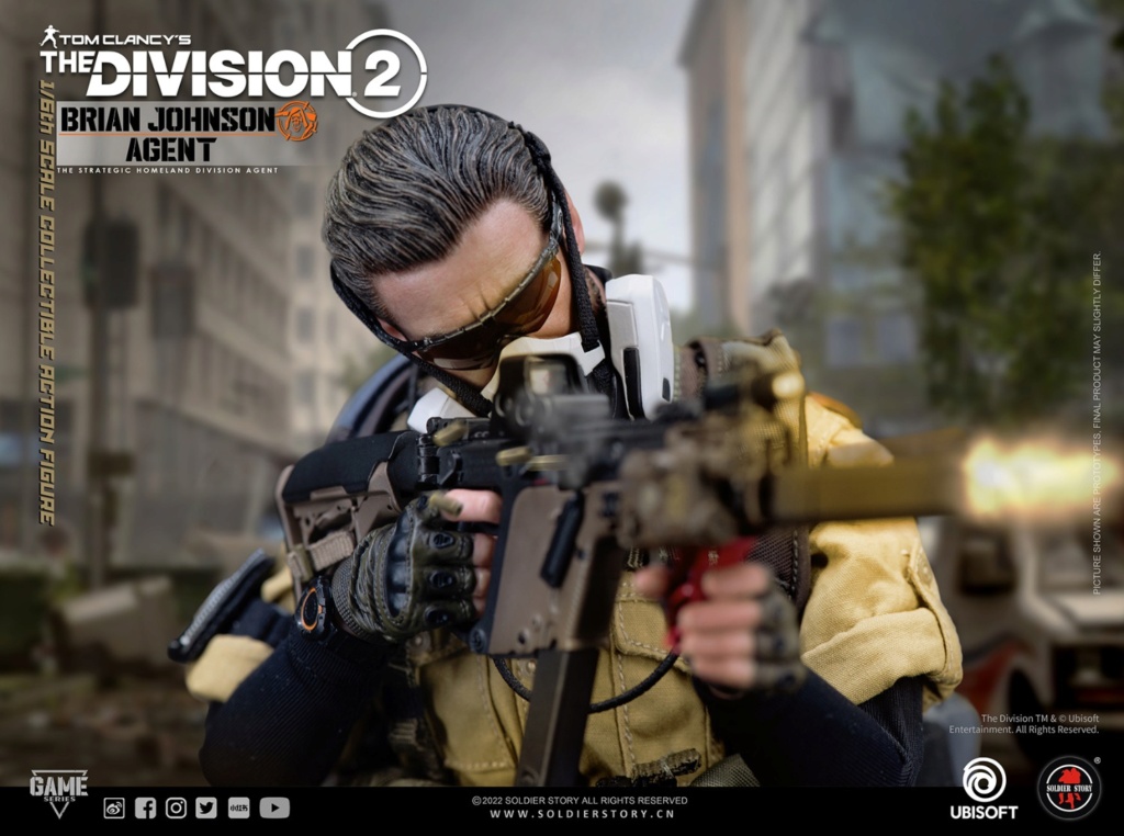 NEW PRODUCT: Soldierstory: 1/6 Tom Clancy's The Division 2 - Agent Brian Johnson Universal/Deluxe SSG-005/006 22224610