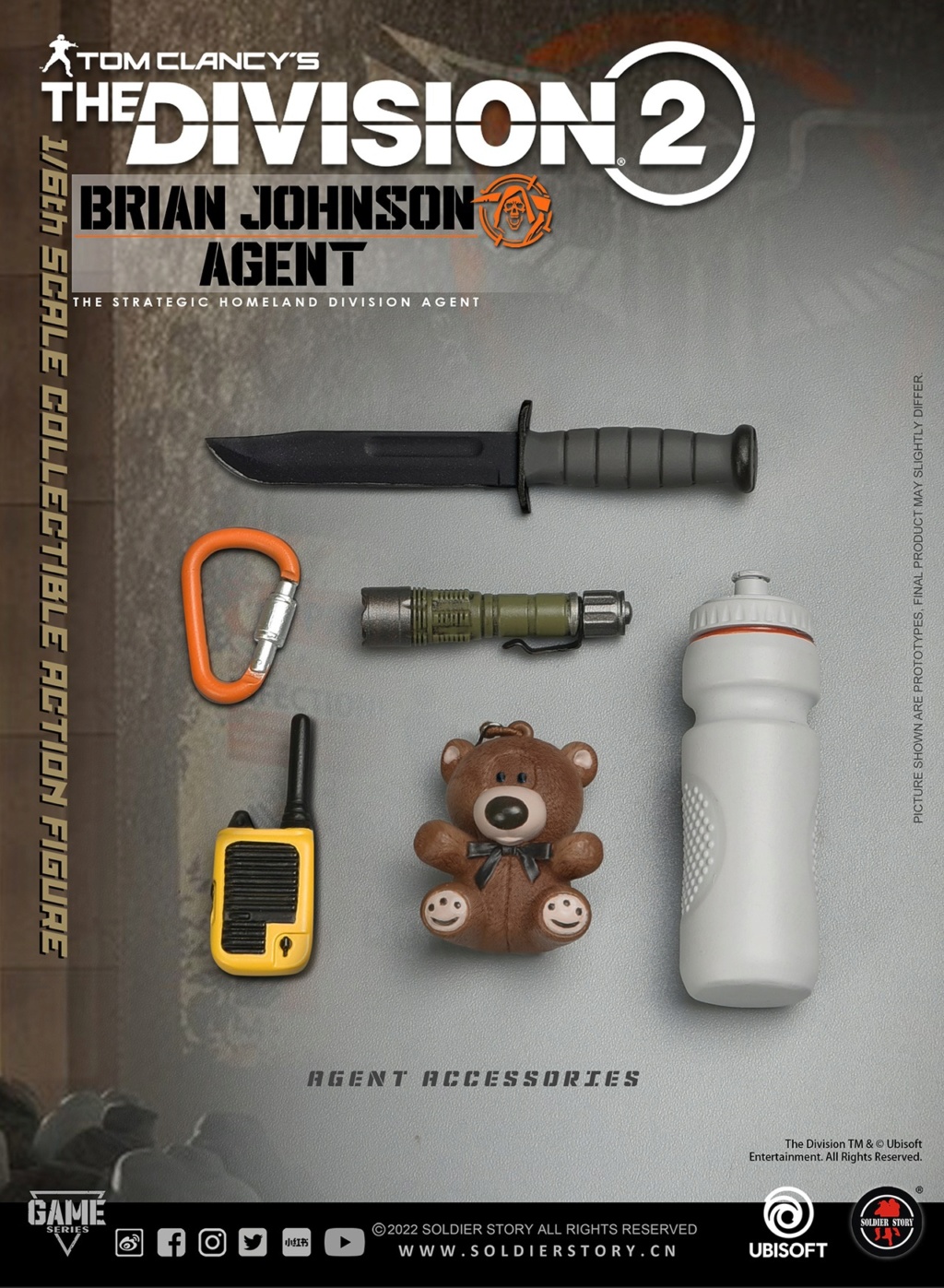 NEW PRODUCT: Soldierstory: 1/6 Tom Clancy's The Division 2 - Agent Brian Johnson Universal/Deluxe SSG-005/006 22230210