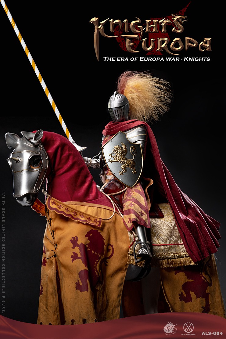 NEW PRODUCT: POPTOYS: 1/6 Armored Series Europa Wars-(90% Alloy) Griffon Knight/Flying Dragon Knight & Warhorse 22230411