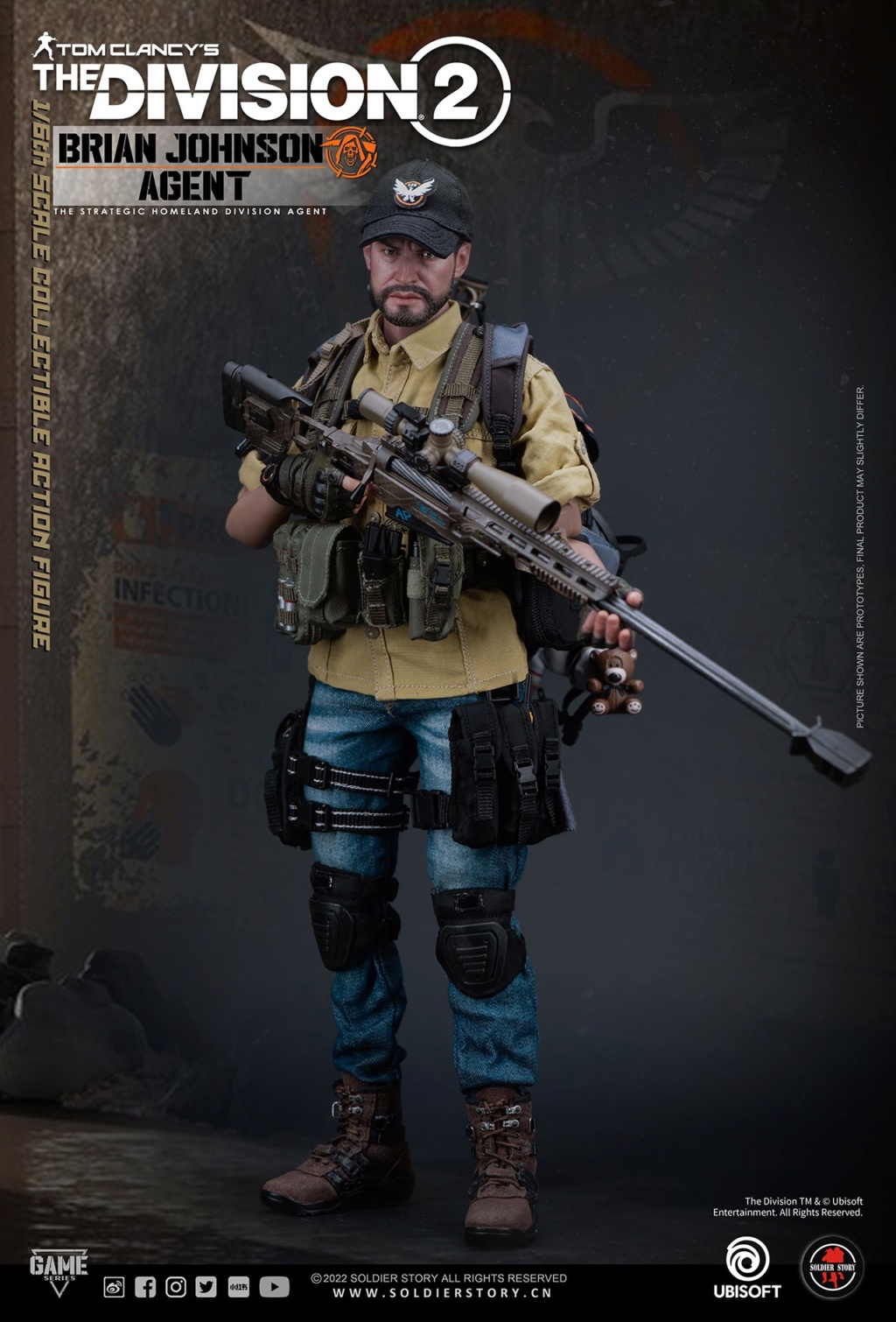 thedivision2 - NEW PRODUCT: Soldierstory: 1/6 Tom Clancy's The Division 2 - Agent Brian Johnson Universal/Deluxe SSG-005/006 22265710
