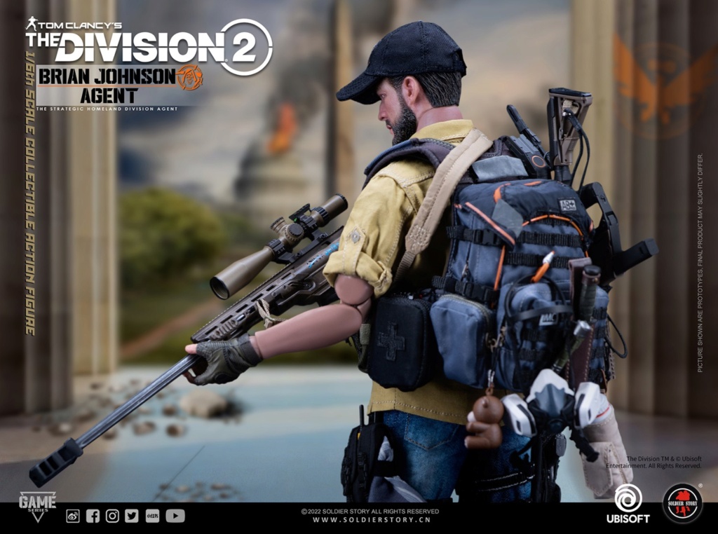 TomClancy - NEW PRODUCT: Soldierstory: 1/6 Tom Clancy's The Division 2 - Agent Brian Johnson Universal/Deluxe SSG-005/006 22270311