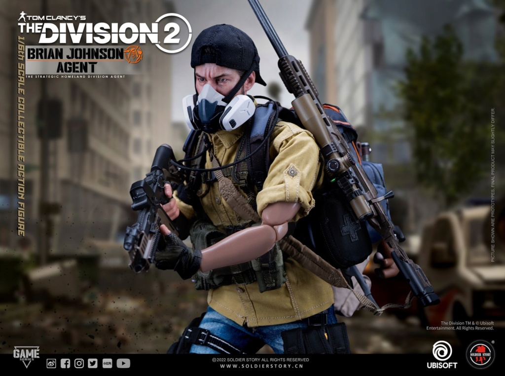 TheDivision2 - NEW PRODUCT: Soldierstory: 1/6 Tom Clancy's The Division 2 - Agent Brian Johnson Universal/Deluxe SSG-005/006 22270710