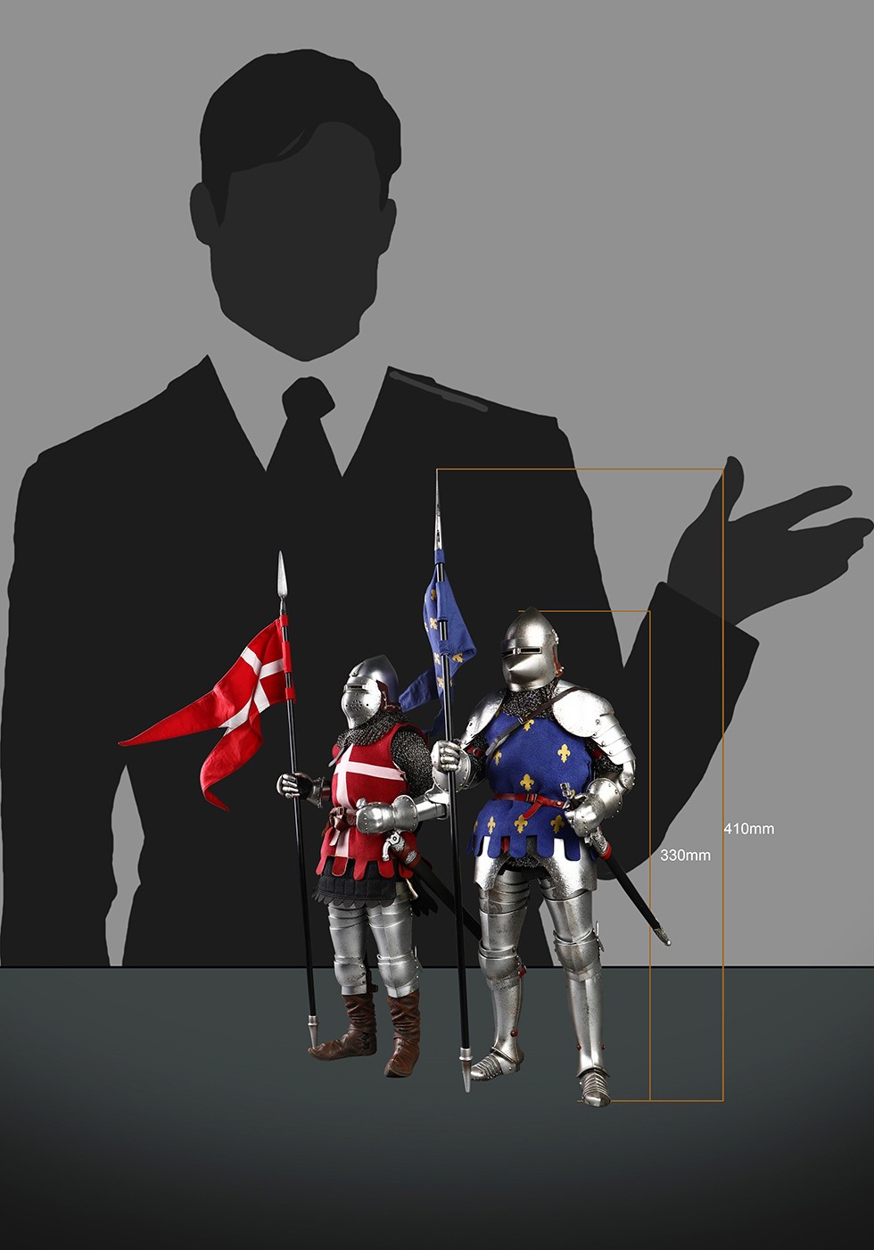 Historical - NEW PRODUCT: COOMODEL: 1/6 Empire Series (Alloy Die Casting)-Knight of Bachelor, Knight of the Spirit, Saint Michel Knight Set, Armoured Sergeants Set 22270811