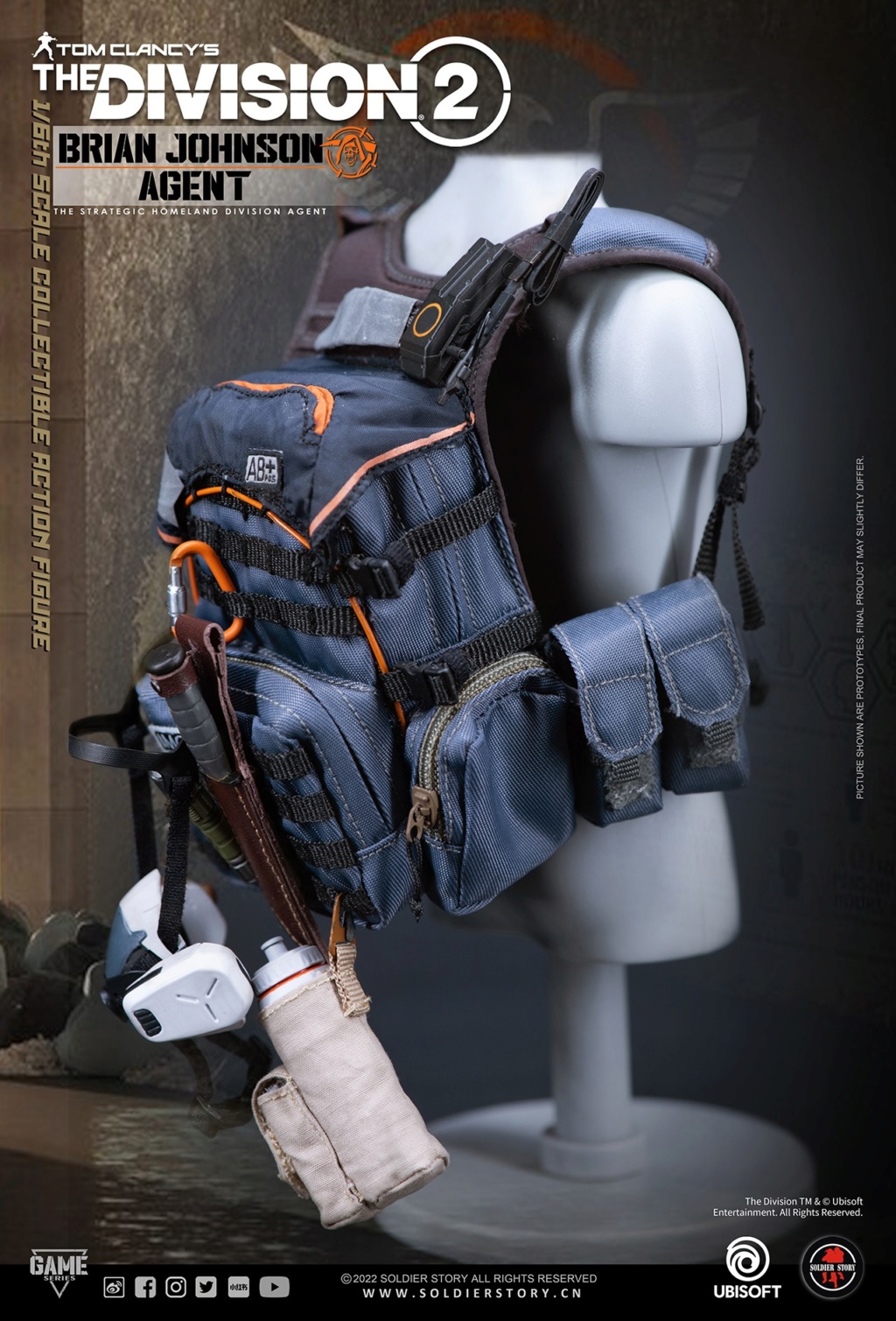 thedivision2 - NEW PRODUCT: Soldierstory: 1/6 Tom Clancy's The Division 2 - Agent Brian Johnson Universal/Deluxe SSG-005/006 22272610