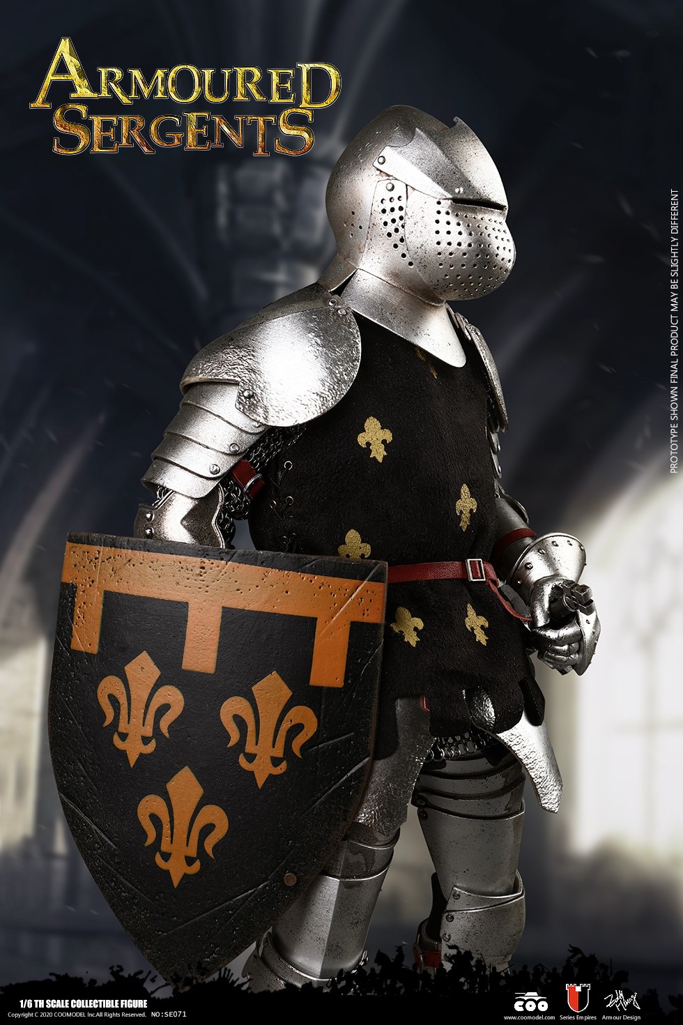 Historical - NEW PRODUCT: COOMODEL: 1/6 Empire Series (Alloy Die Casting)-Knight of Bachelor, Knight of the Spirit, Saint Michel Knight Set, Armoured Sergeants Set 22281910