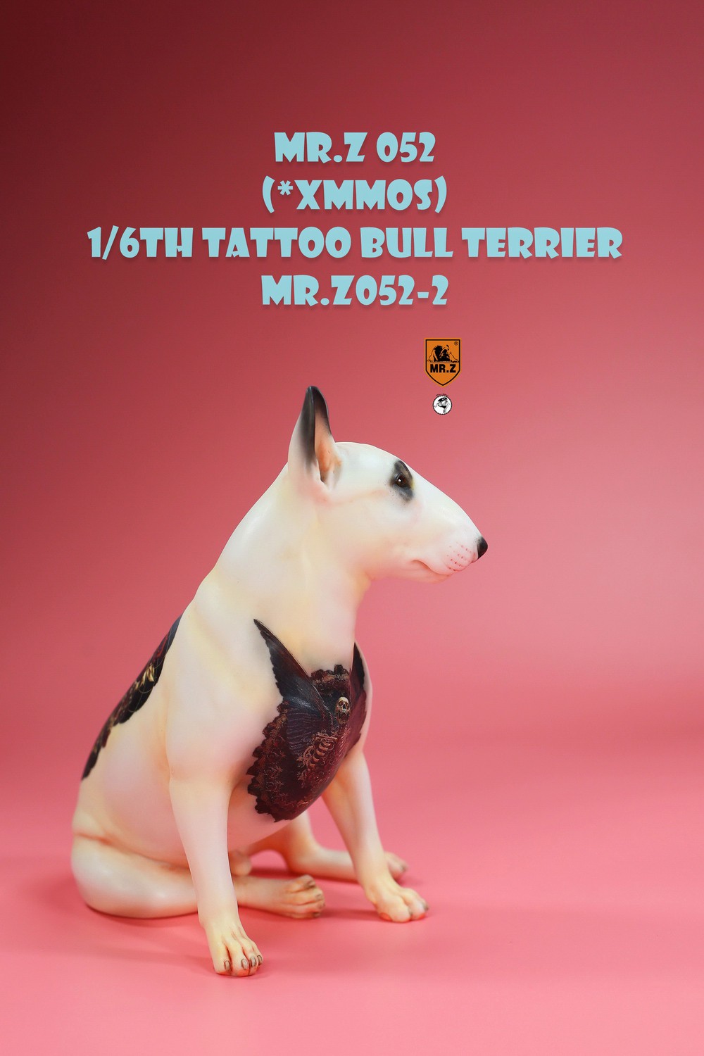 NEW PRODUCT: Mr.Z model: 1/6 simulation animal model No. 52-Tattoo Bull Terrier (all 5 colors) 22283310