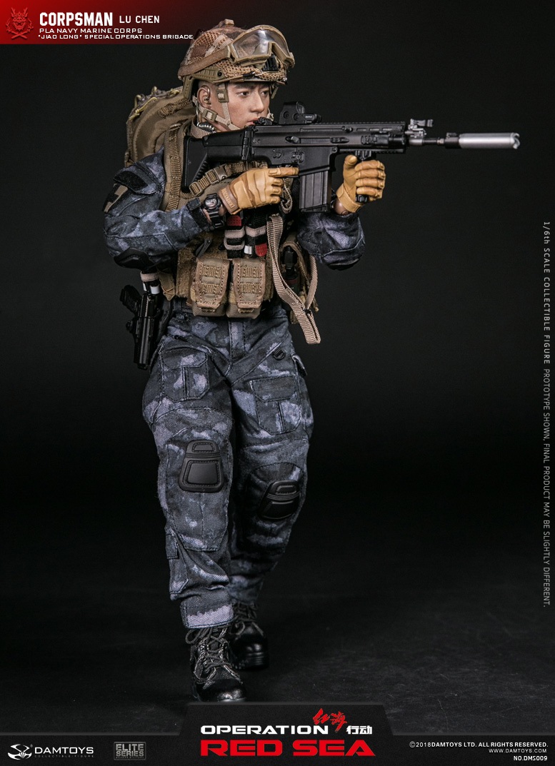 LuWei - NEW PRODUCT: DAMTOYS: 1/6 Red Sea Action-PLA Marine Corps "蛟龙" Special Battle Brigade Medical Staff Lu Wei DMS009 22302710